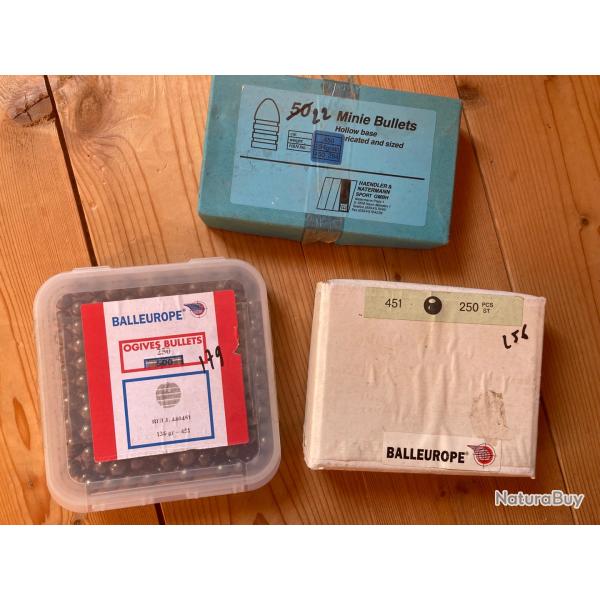 balles rondes pour P.N