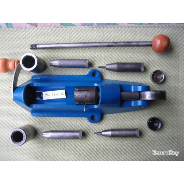 Sertisseur Samson de Manufrance cal 12 et 16 complet en tr�s bon �tat