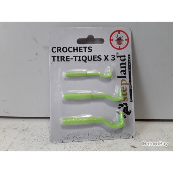 X3 Crochets tire-tiques Stepland