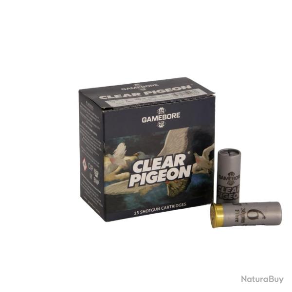 CARTOUCHES GAMEBORE CLEAR PIGEON  12/70 32G BOURRE JUPE