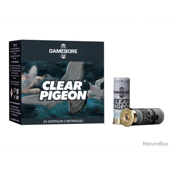CARTOUCHES CLEAR PIGEON 12/70 30G BJ X25 - N 5 - GAMEBORE