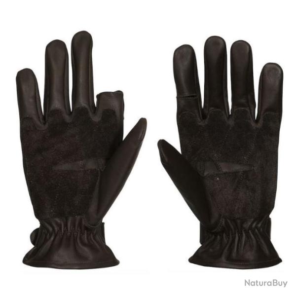 Gants de chasse en cuir Percussion - TAILLE XL