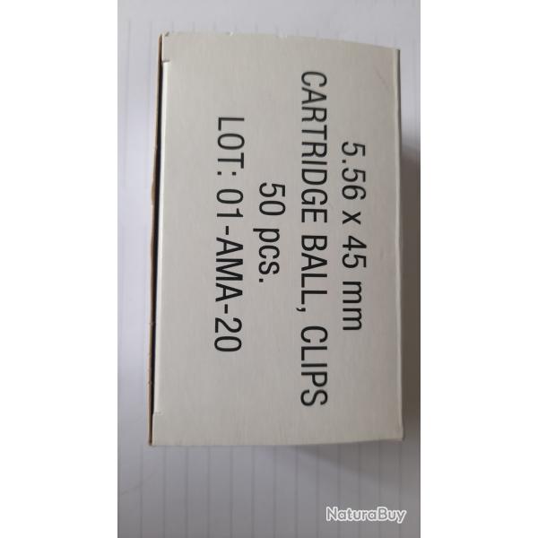 Boite de munitions vide pour collection