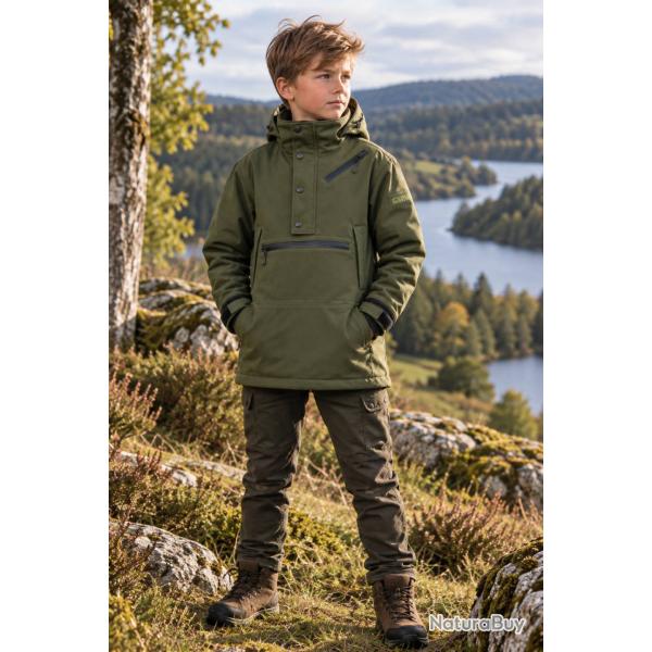 Veste de traque imperm�able et respirante HB103K pour enfant