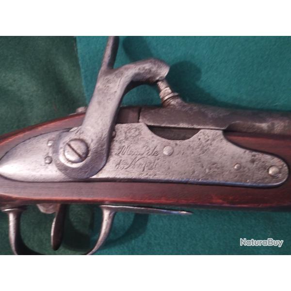 Fuzil Italian  de Percussion de la Manufacture de Napoli  du millieu  du 19 eme si�cle