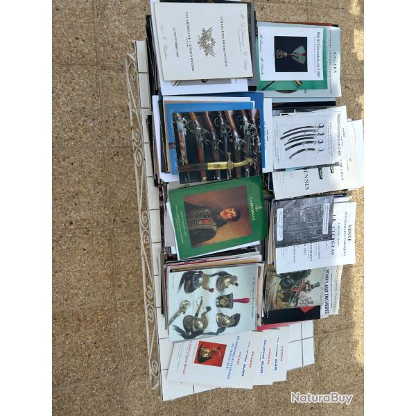 Catalogue de ventes d'armes anciennes de collection