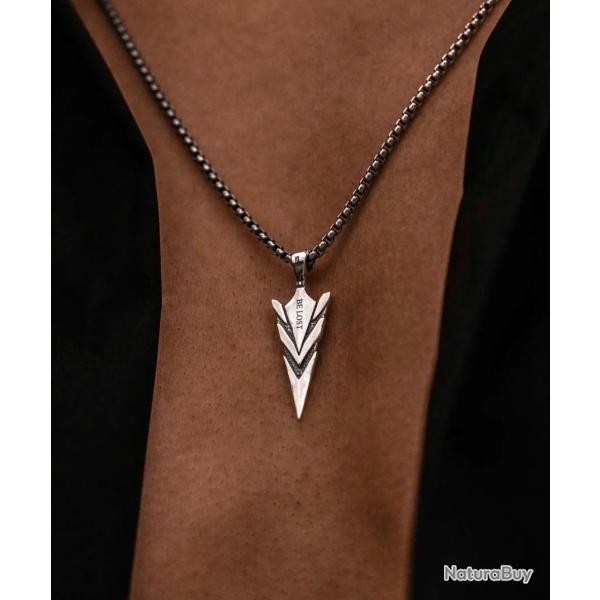 Pendentif argent sterling 925 - Be Lost - meraki