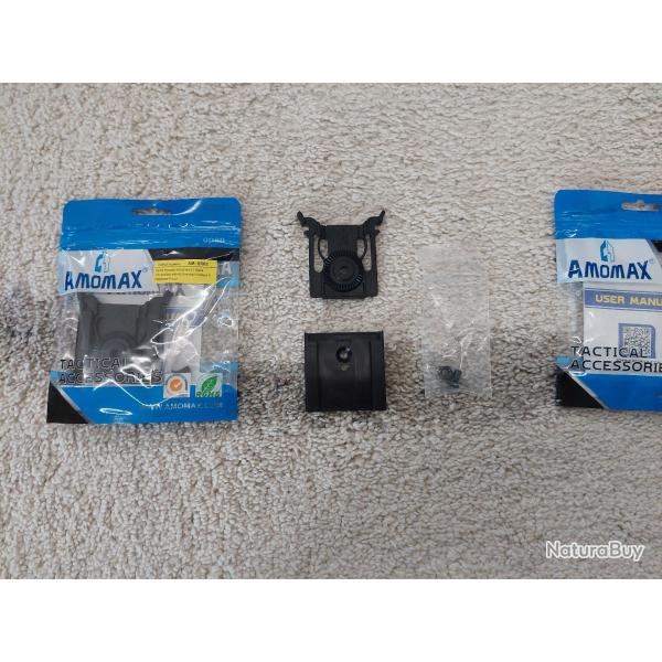 Paire de connecteur Quick Release pour holster - Amomax