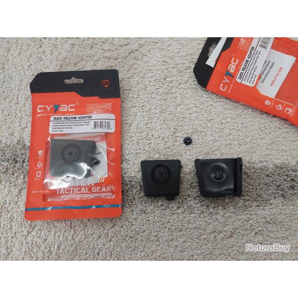 Paire de connecteur Quick Release pour holster - Cytac