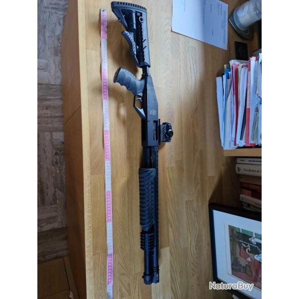 fusil  pompe Taurus ST12 Cal 12 canon ray 51 cm
