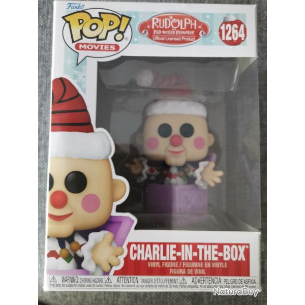 Figurine Pop Movies de Charlie-in-the-box dans Rudolph no 1264 avec boite