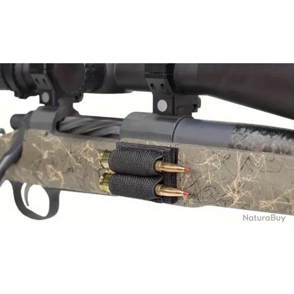 Porte cartouches universel velcro amovible 2 munitions TAN