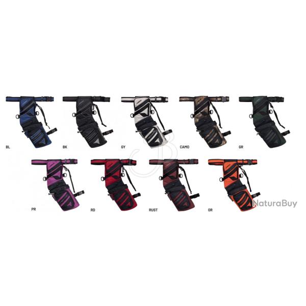 AURORA - Carquois de Hanche TECHNO Field 2.0 DROITIER (RH) RED