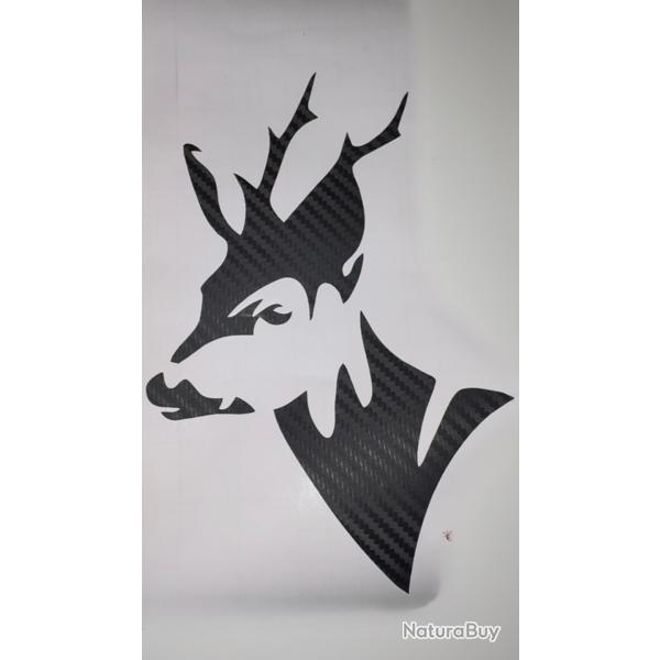Autocollants chevreuil brocard motif carboned�coration voiture coffre fort ou autres promo �t�