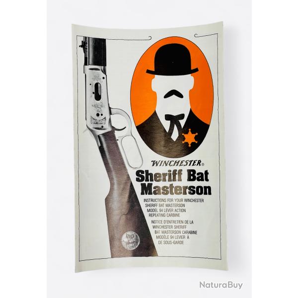 Notice Winchester 94 Sheriff Bat Masterson