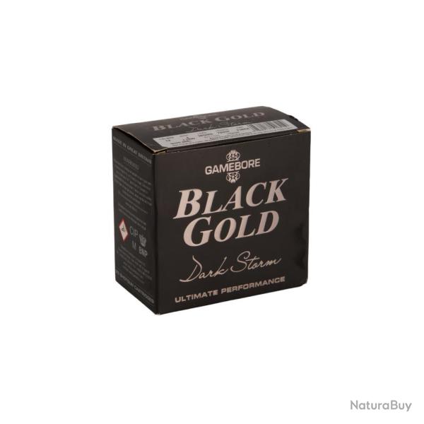 CARTOUCHES BLACK GOLD DARK STORM QS 12/70 36G X25 - N 4 - GAMEBORE