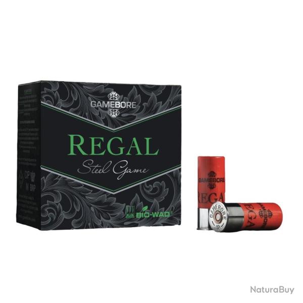 CARTOUCHES GAMEBORE REGAL STEEL GAME 12/65 30G BOURRE JUPE