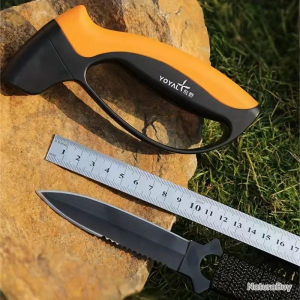 Aff�teur de Couteaux �p�es Hachettes Outils de Jardinage Portable L�ger Durable Camping Rando Survie