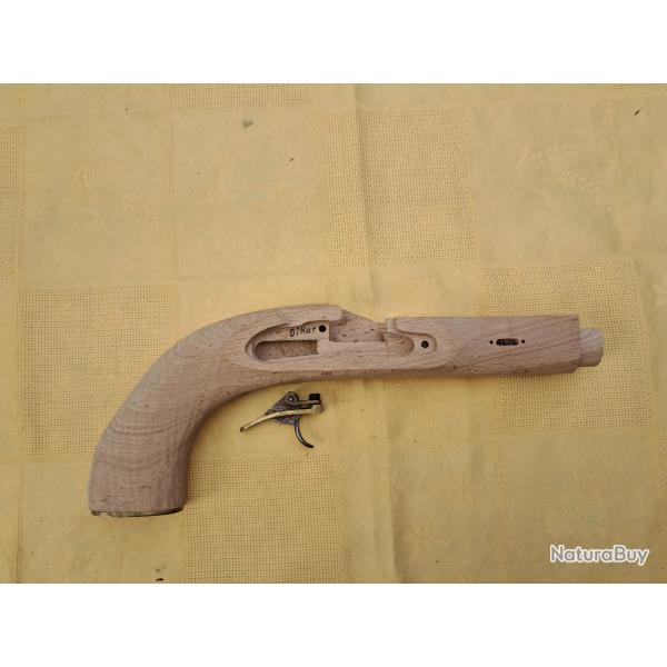 Crosse pistolet poudre noire