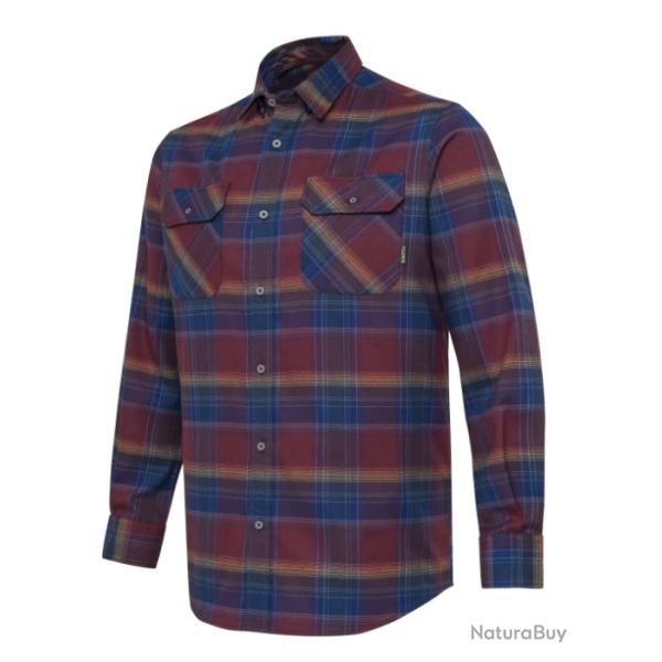 Chemise BERETTA cadet flannel bordeaux