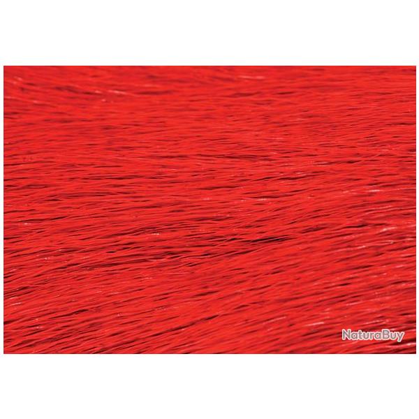 Daim belly hair rouge 56