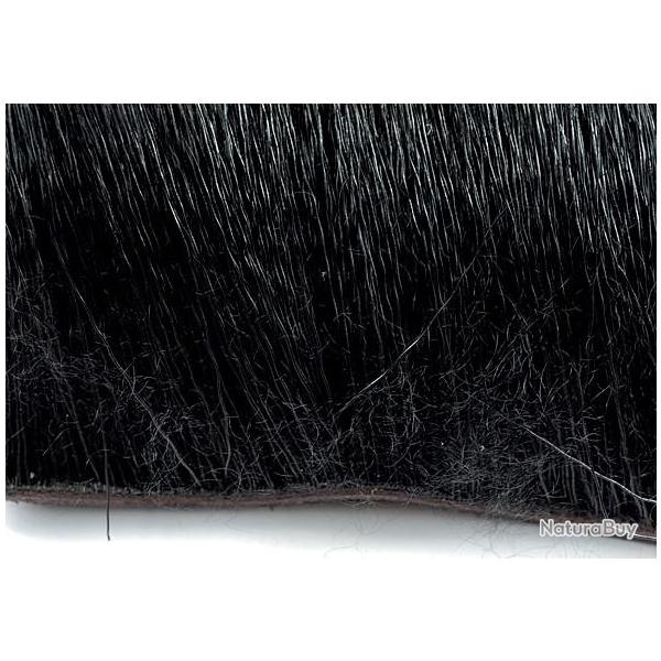 Daim fin et court noir 100