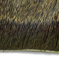 Daim fin et court olive 89