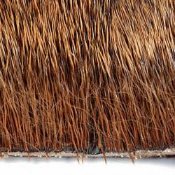 Daim fin et court rusty brown 51