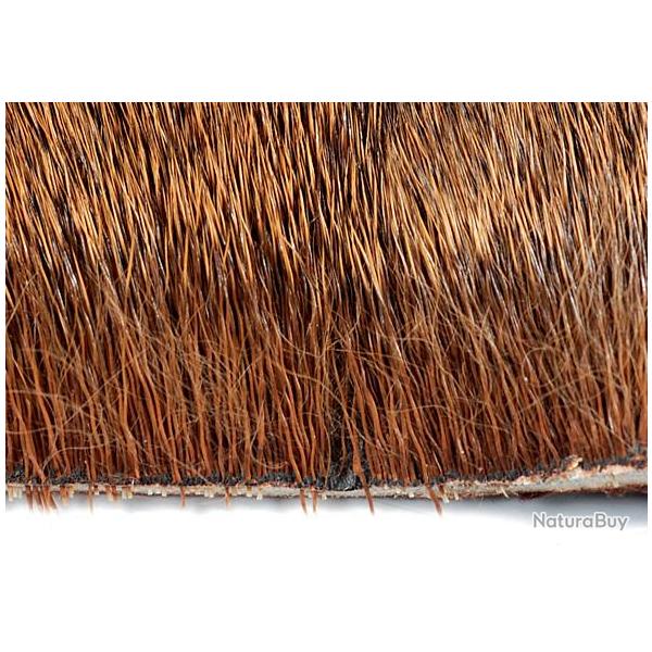 Daim fin et court rusty brown 51