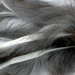 Zonker lapin &eacute;troit 2mm gris charbon 135