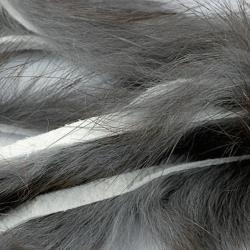Zonker lapin &eacute;troit 2mm gris charbon 135