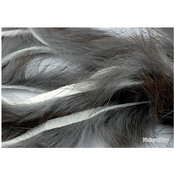 Zonker lapin �troit 2mm gris charbon 135
