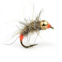 Mouche DEVAUX Nymphe bille tungst&egrave;ne JBNT 01 H16