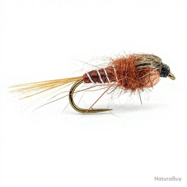Mouche DEVAUX Nymphe bille laiton JBNB 01 H12