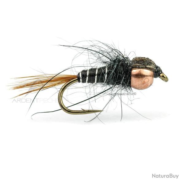 Mouche DEVAUX Nymphe bille laiton JBNB 04 H12