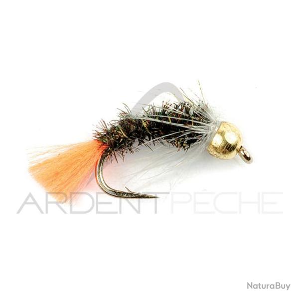 Mouche FMF Nymphe casqu�e golden orange tag 467 H14