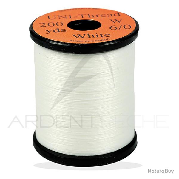 Fils de montage Uni-thread 8/0 blanc