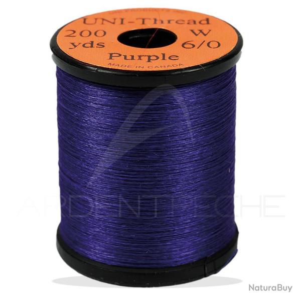 Fils de montage Uni-thread 8/0 violet