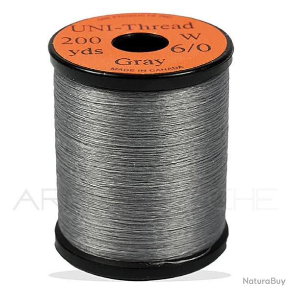 Fils de montage Uni-thread 6/0 grey