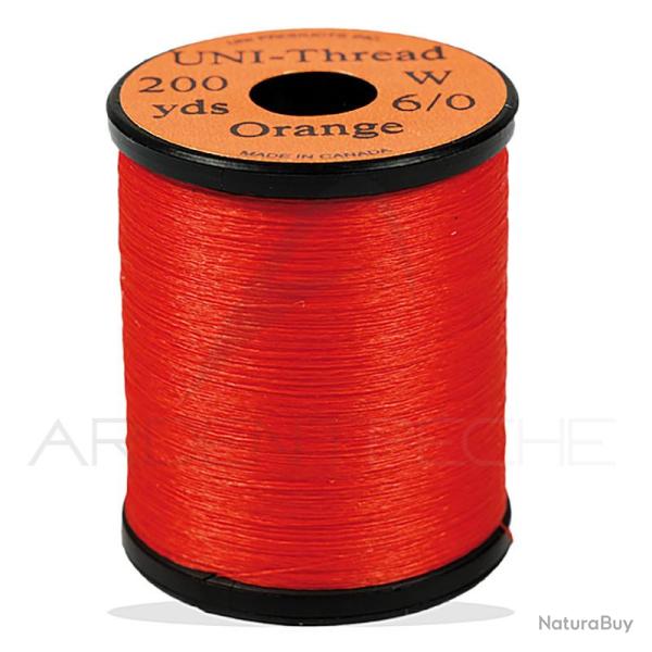 Fils de montage Uni-thread 6/0 orange