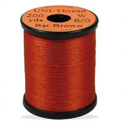 Fils de montage Uni-thread 6/0 rusty brown