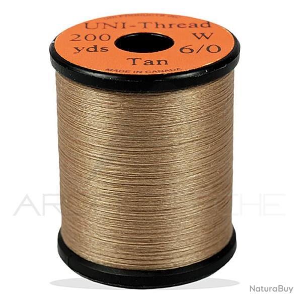 Fils de montage Uni-thread 6/0 tan
