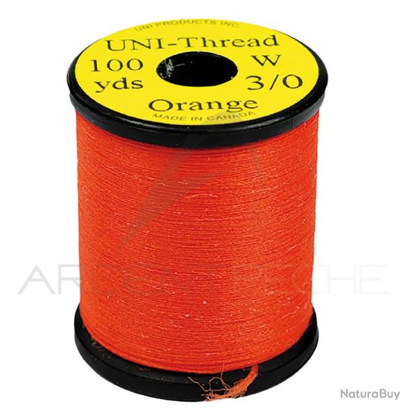 Fils de montage Uni-thread 3/0 orange