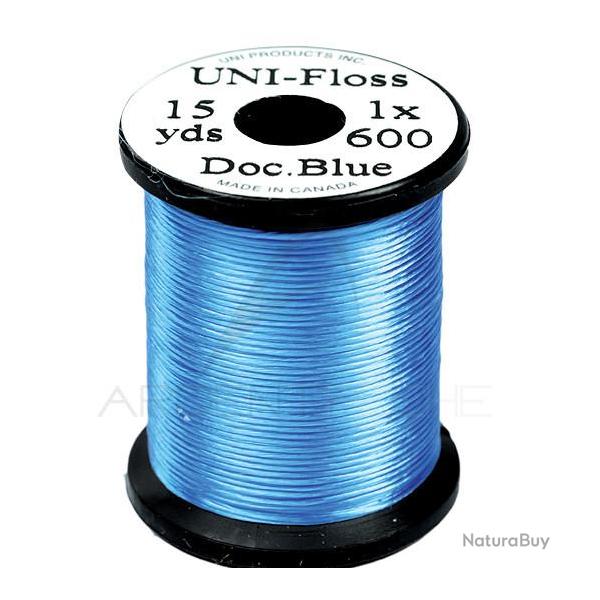 Fils de montage Polyfloss UNI-floss bleu