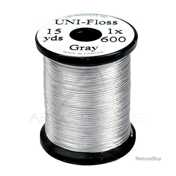 Fils de montage Polyfloss UNI-floss gris