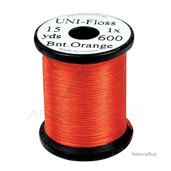 Fils de montage Polyfloss UNI-floss orange vif