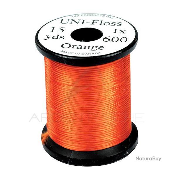 Fils de montage Polyfloss UNI-floss orange