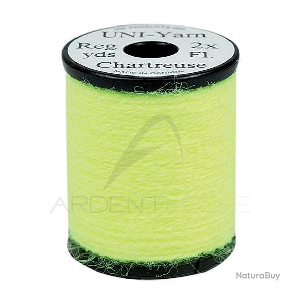 Uni yarn fluo chartreuse