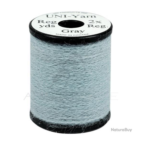 Uni yarn gris clair