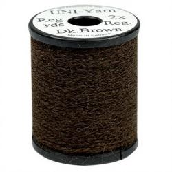 Uni yarn marron fonc&eacute;